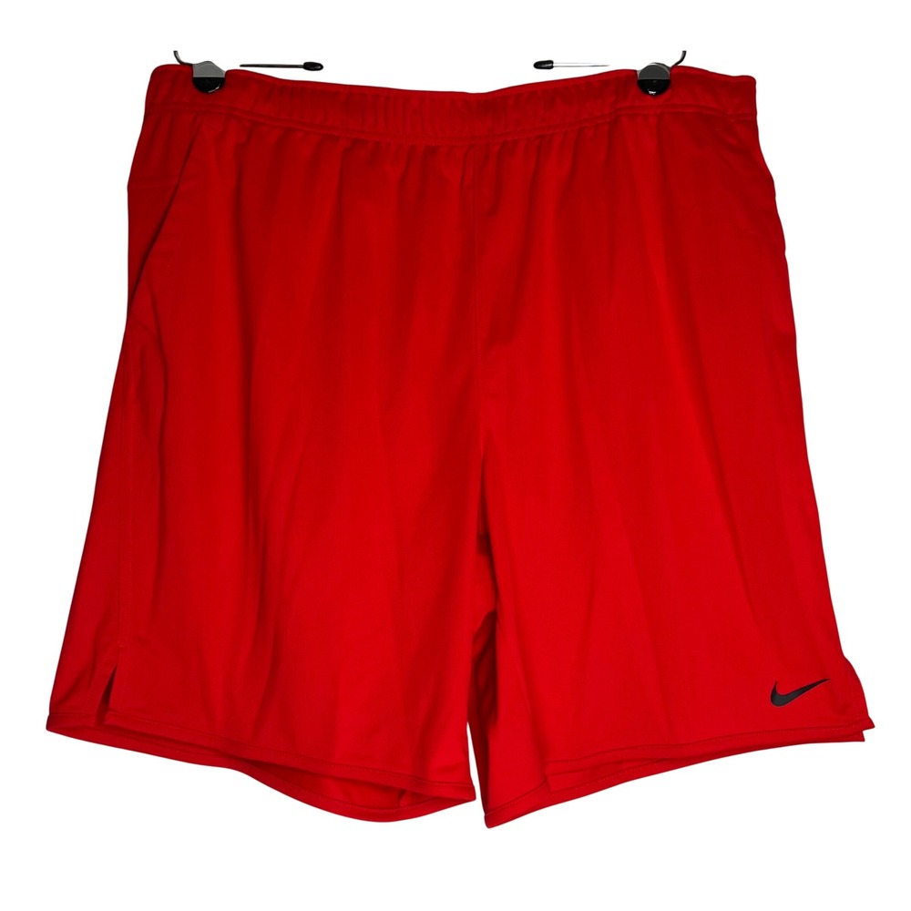 Nike Totality Dri-FIT Mens XXL Red 9 Inch Training Shorts New Basketball